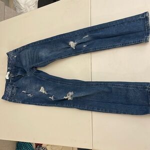 Distress boy jeans